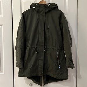 Soia & Kyo dark green anorak